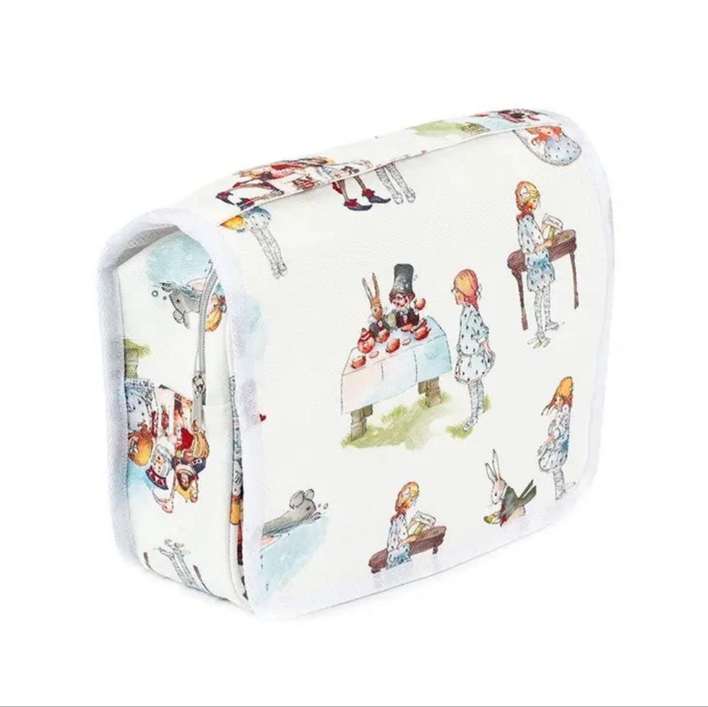 'Alice Watercolor Stories' Toiletry Organizer Bag